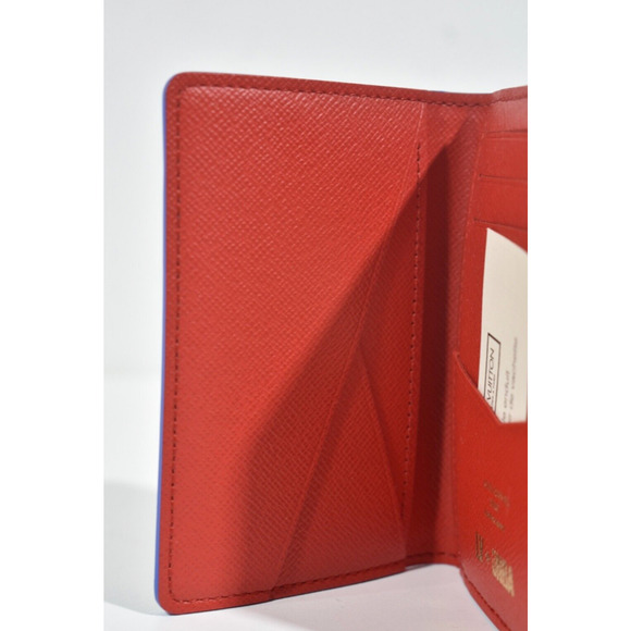 Louis Vuitton NBA Brown Monogram Canvas Red Logo Patch Pocket Organizer Wallet - Picture 8 of 8